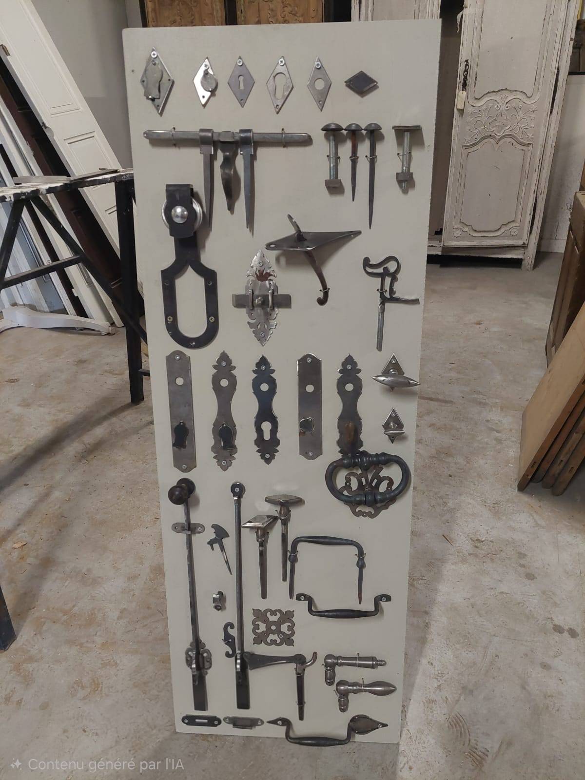 Grille de fenêtre en fer forgé