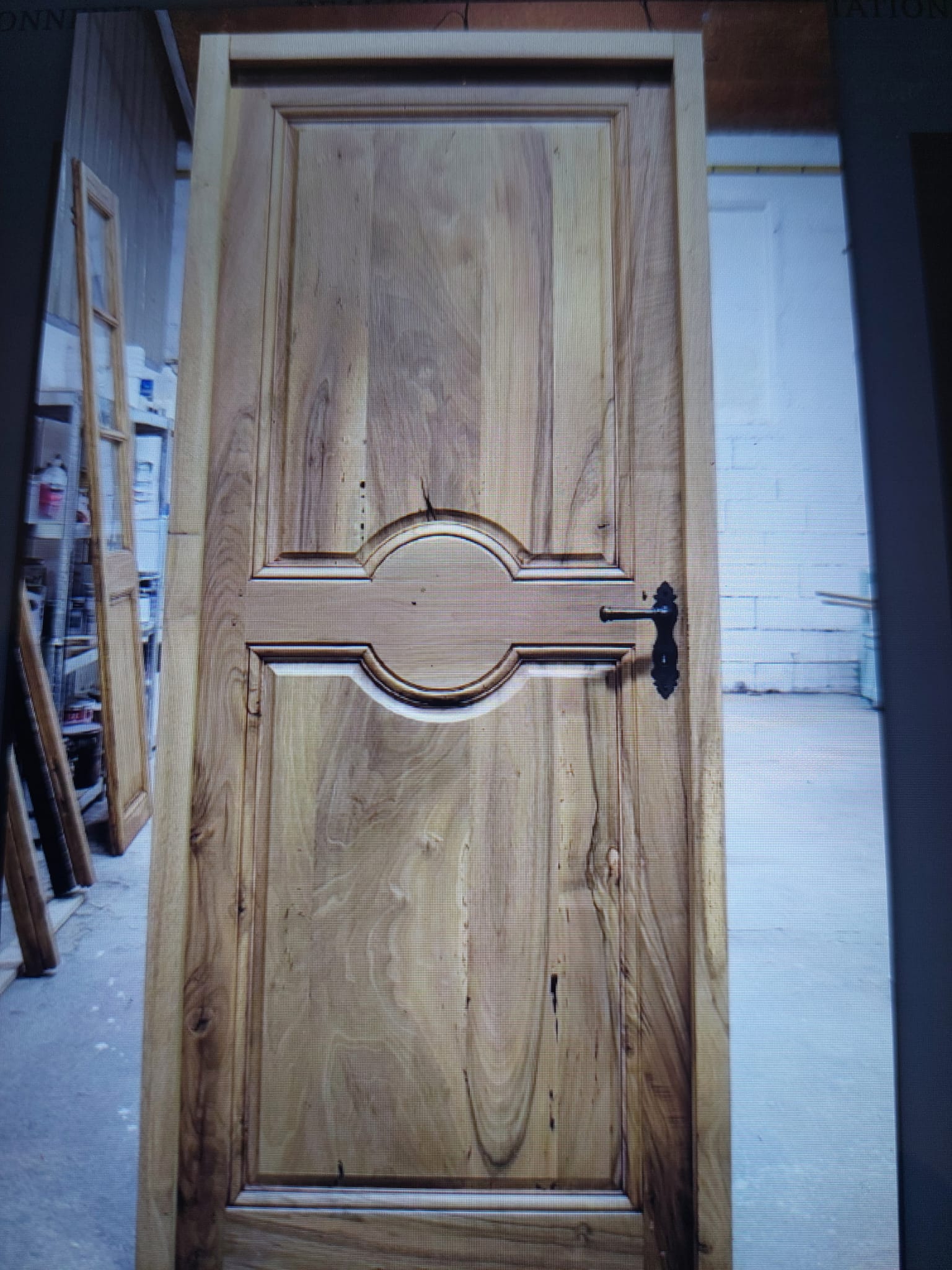 Porte en bois