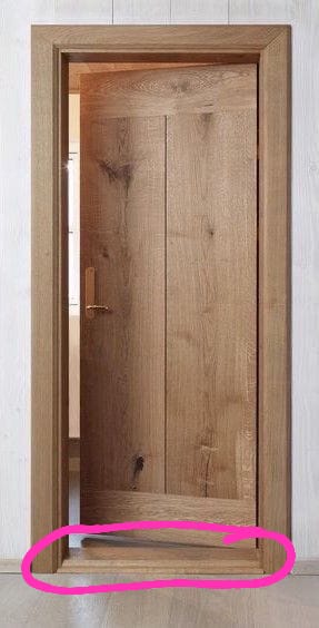 Porte en bois